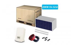20KW on grid solar energy system for home lighting