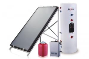 Calentador de agua solar de placa plana dividida