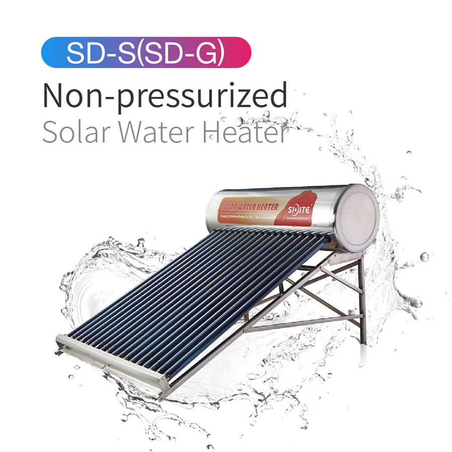 Non-pressurized Solar Water Heaters