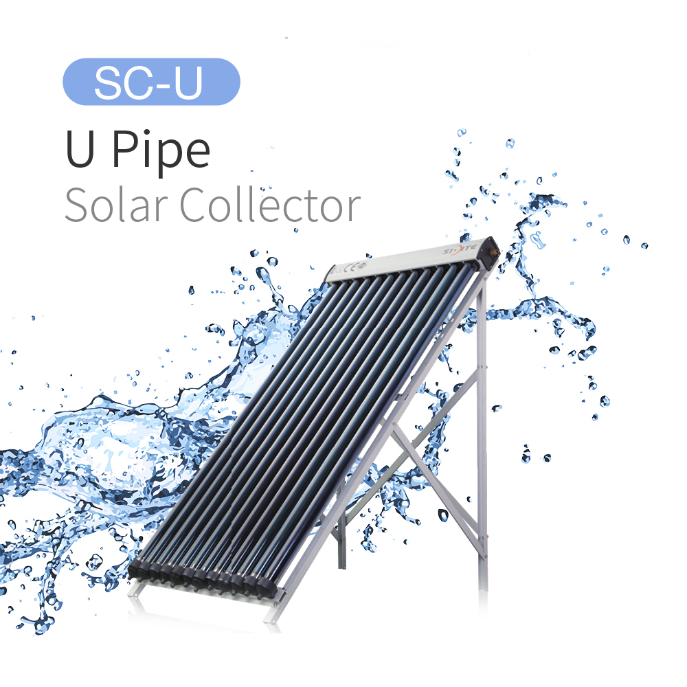 U Pipe Solar Collector